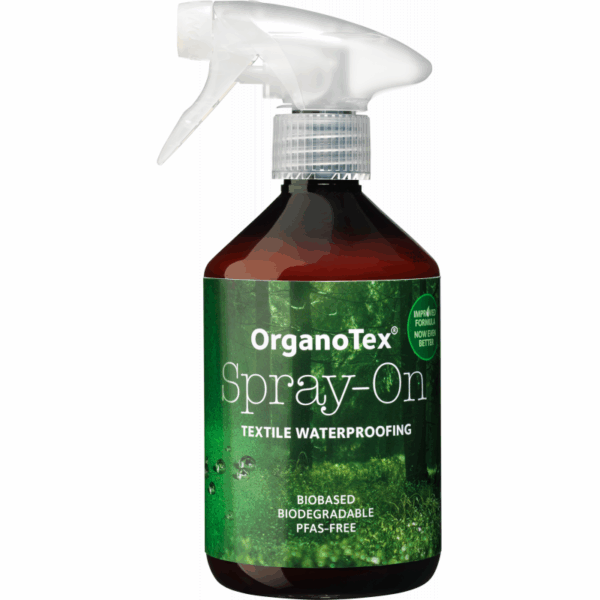 Organotex BIO Spray-On textile waterproofing 500 ml 103904 Sykkelopplevelser AS 1