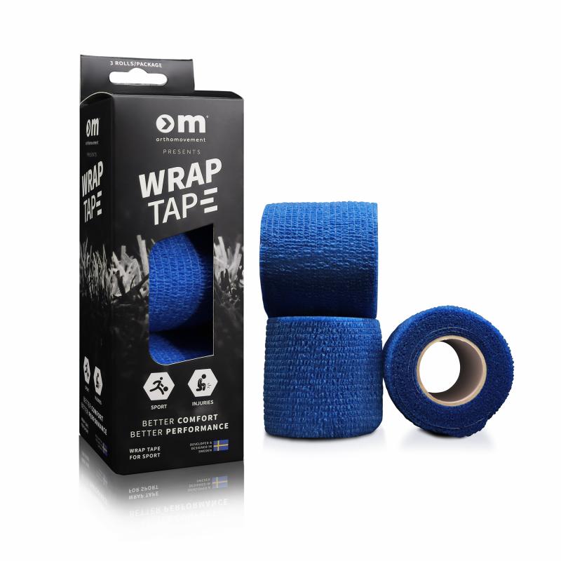 Ortho movement WRAP TAPE 5cm WT3BLUE Sykkelopplevelser AS 1
