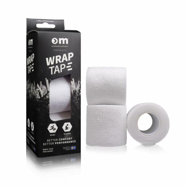 Ortho movement WRAP TAPE 5cm WT3WHITE Sykkelopplevelser AS 1