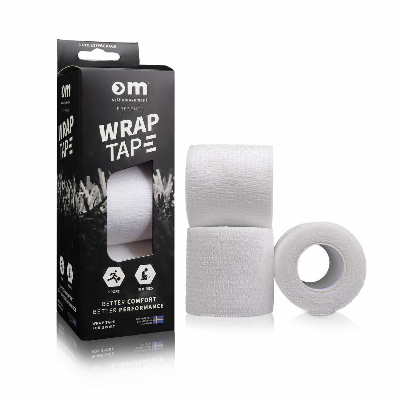 Ortho movement WRAP TAPE 5cm WT3WHITE Sykkelopplevelser AS 1