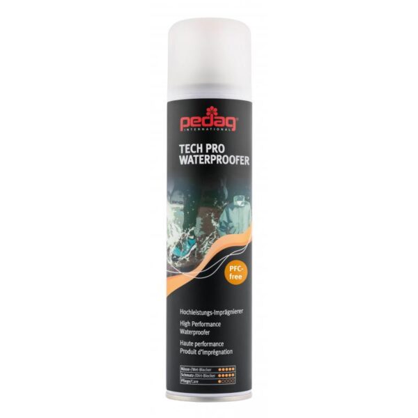 Pedag Pedag Impregneringspray Tech Pro Waterpro 400 Ml PG88320 Sykkelopplevelser AS 1