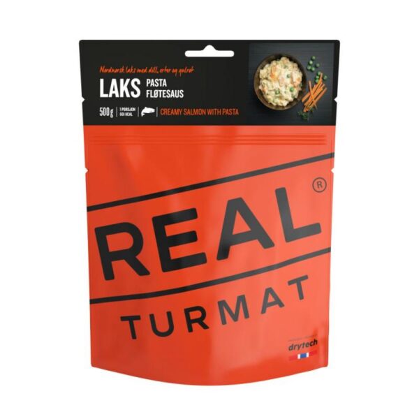 Real Turmat Real Turmat Laks med pasta og fløtesaus 5220 Sykkelopplevelser AS 1