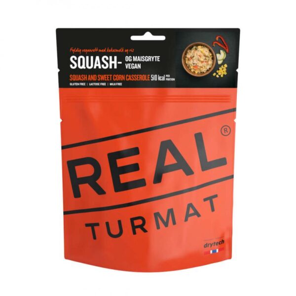 Real Turmat Real Turmat Squash og maisgryte (VEGAN) 5230 Sykkelopplevelser AS 1