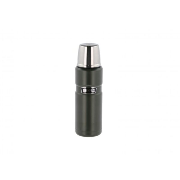 Thermos Stainless King Termoflaske 470 Ml - Militærgrønn 23579 Sykkelopplevelser AS 1
