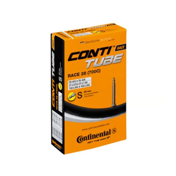 Continental CONTINENTAL Race Tube 700 x 20-25c (20-25x622-630) Presta (Removable core) 60 mm