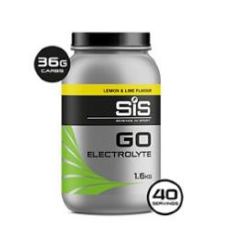 SIS Go Electrolyte Sitron & Lime 1,6kg Sykkelopplevelser AS 1