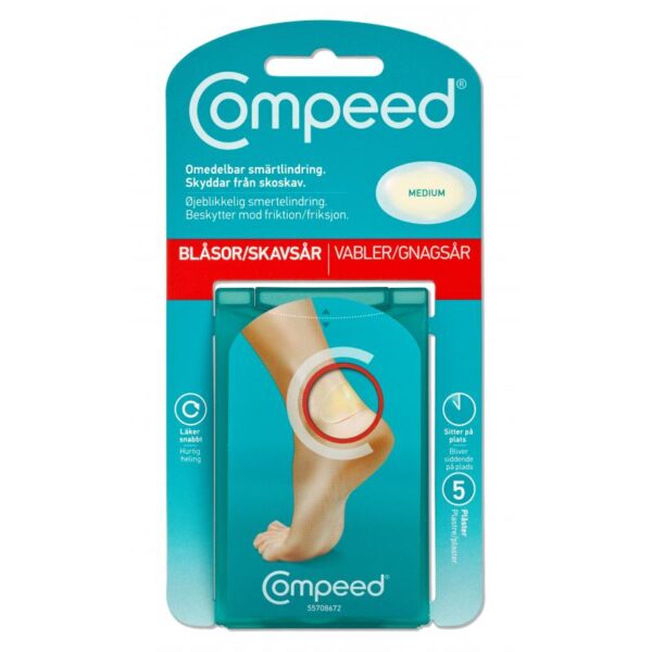 Compeed Compeed Gnagsårplaster Medium CO1992412 Sykkelopplevelser AS 1