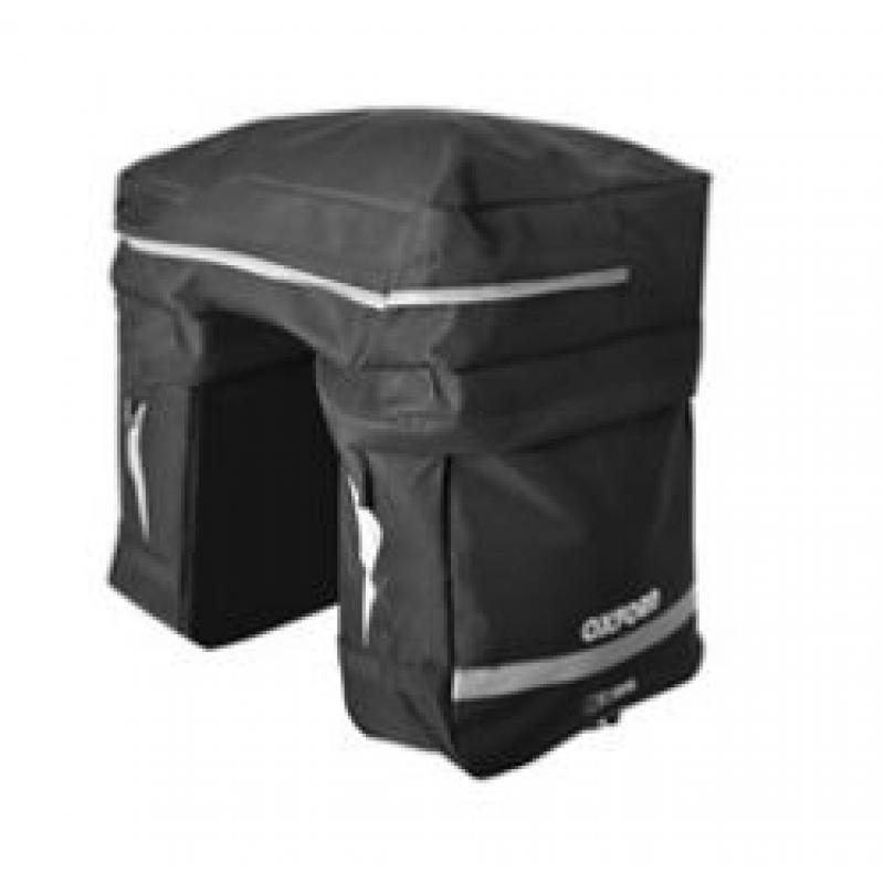 OXC Sykkelveske trippel C35 Tripe Bag 35L svart Sykkelopplevelser AS 1