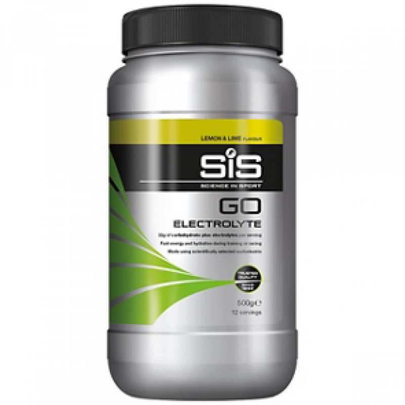 SIS Go Energy + Electrolyte Sitron & Lime 500g Sykkelopplevelser AS 1