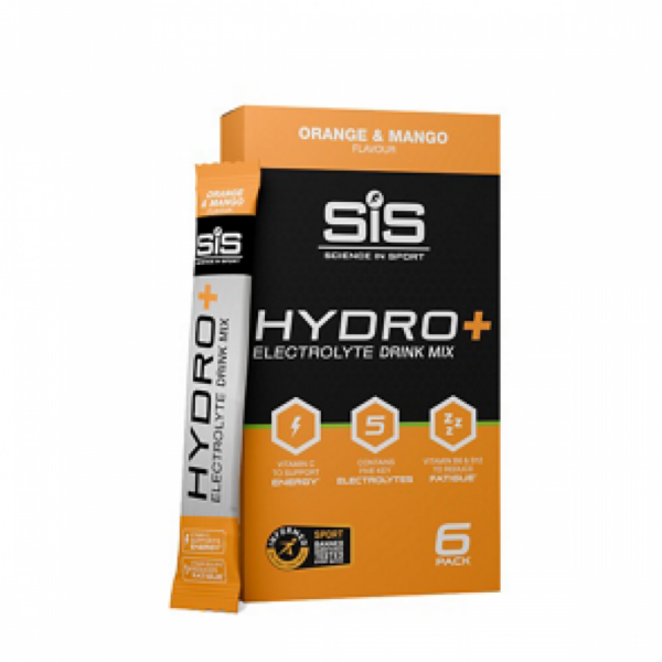 SIS SIS GO Hydro+ Orange Mango Powder 6x4,5g Sykkelopplevelser AS 1