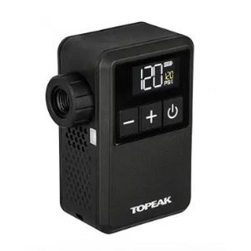 Topeak TOPEAK E-Booster Digital Mini, kompressor Sykkelopplevelser AS 1