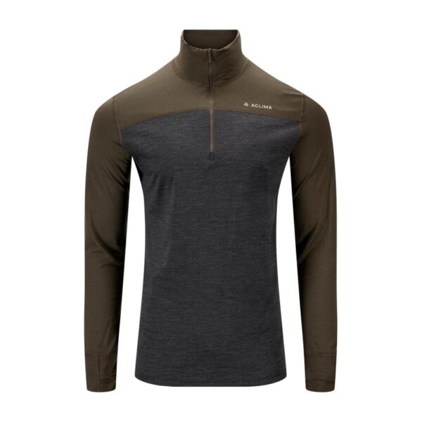 Aclima Aclima Lightwool 180 Polo W- Zip M´S 109521 Sykkelopplevelser AS 1