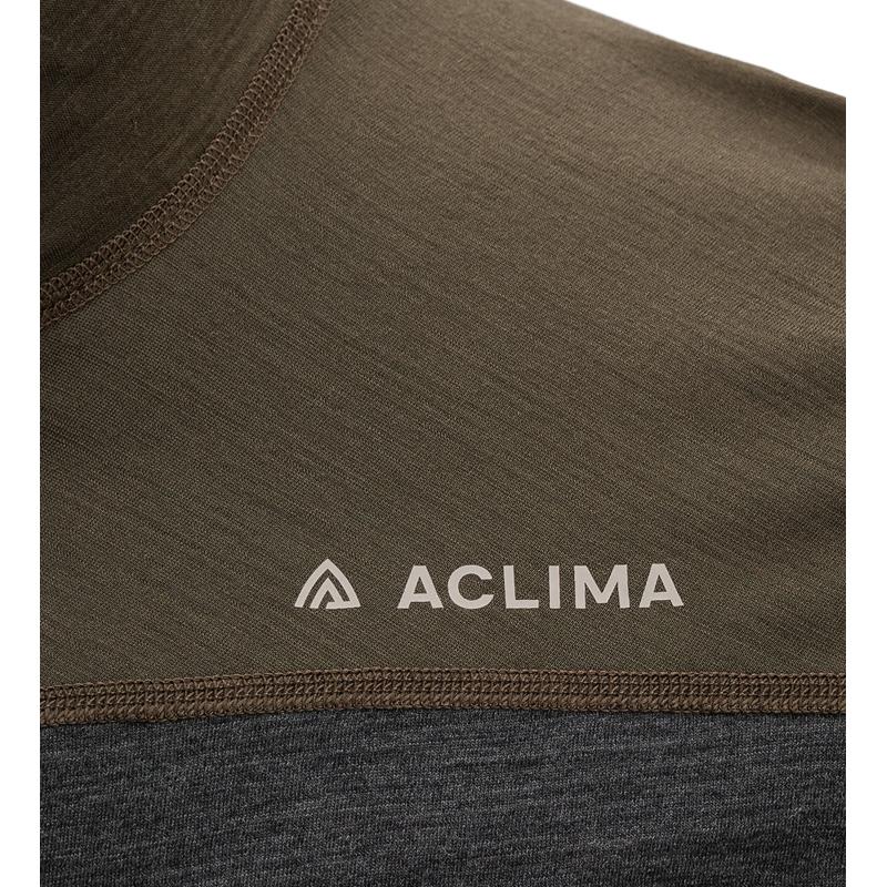 Aclima Aclima Lightwool 180 Polo W- Zip M´S 109521 Sykkelopplevelser AS 2