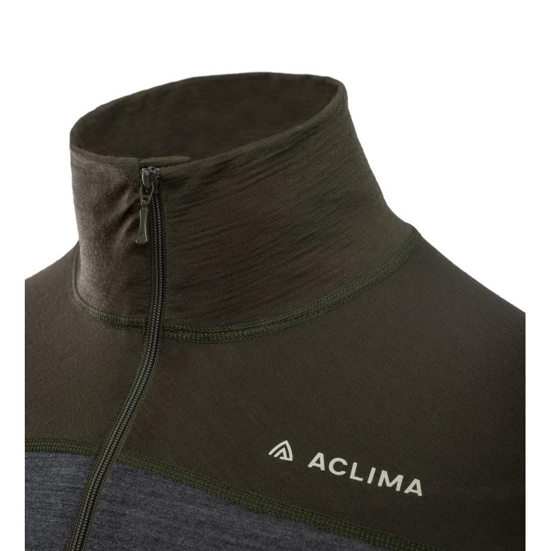 Aclima Aclima Lightwool 180 Polo W- Zip M´S 109521 Sykkelopplevelser AS 5