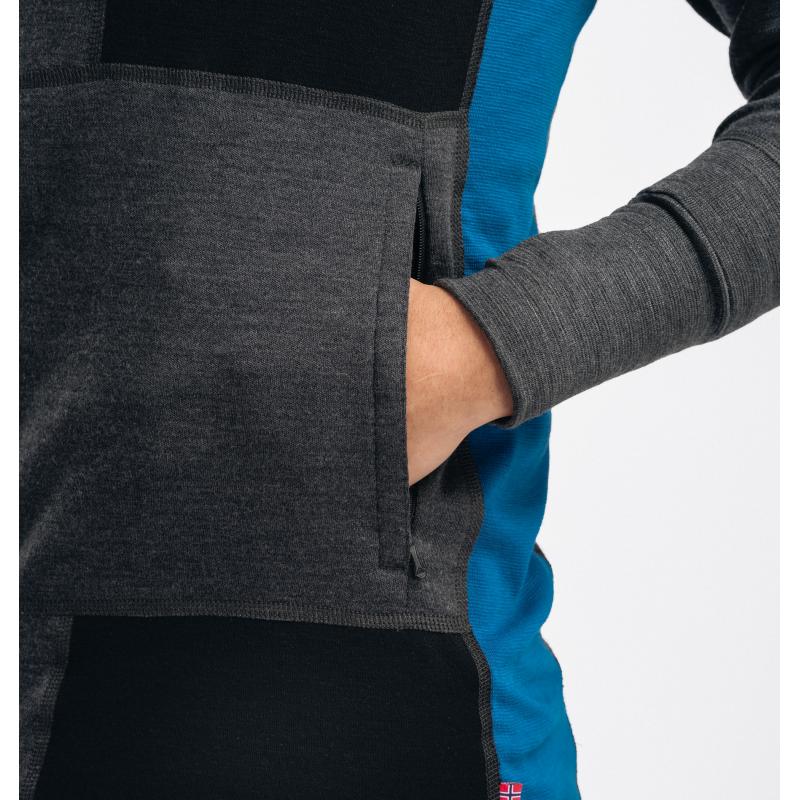 Aclima Aclima Warmwool Hoodsweater W-Zip M´S 104035 Sykkelopplevelser AS 11