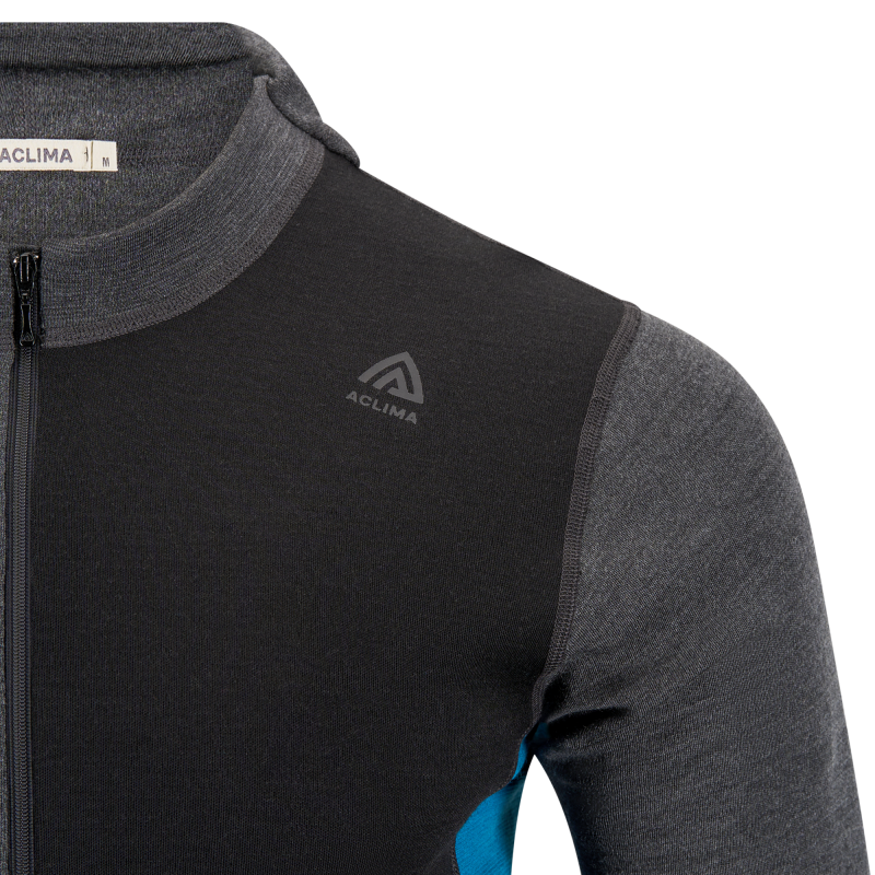 Aclima Aclima Warmwool Hoodsweater W-Zip M´S 104035 Sykkelopplevelser AS 5