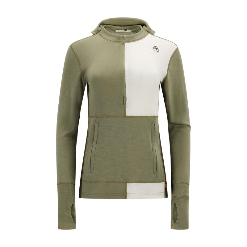 Aclima Aclima Warmwool Hoodsweater W-Zip W´S 104078 Sykkelopplevelser AS 1