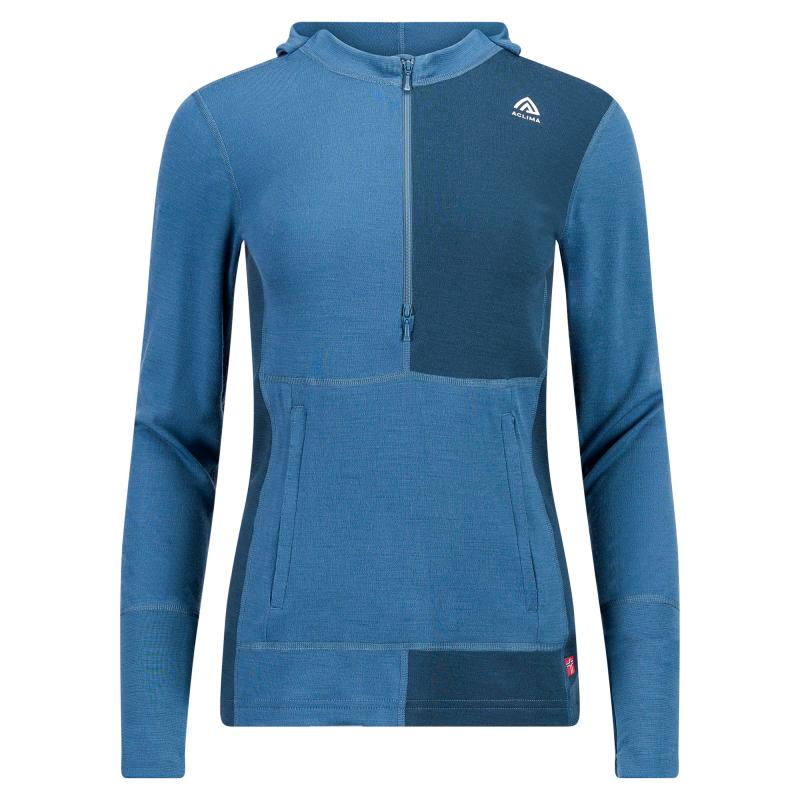 Aclima Aclima Warmwool Hoodsweater W-Zip W´S 104078 Sykkelopplevelser AS 2