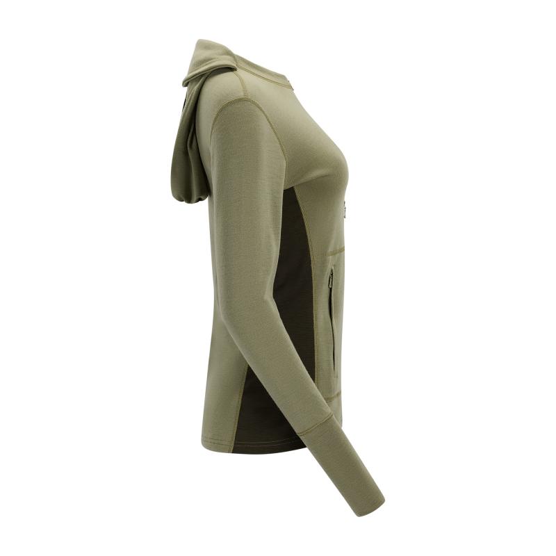 Aclima Aclima Warmwool Hoodsweater W-Zip W´S 104078 Sykkelopplevelser AS 5