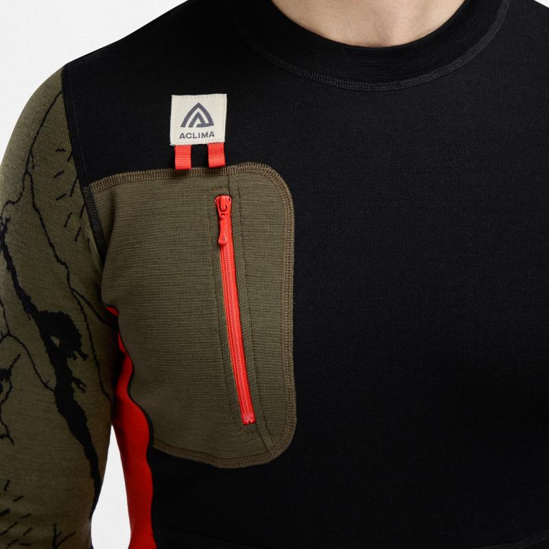 Aclima Aclima Warmwool Lars Monsen Crewneck M´S 111893 Sykkelopplevelser AS 8