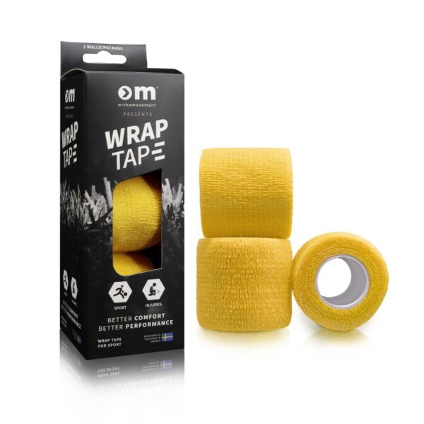 Ortho movement WRAP TAPE 5cm WT3YELLOW Sykkelopplevelser AS 1
