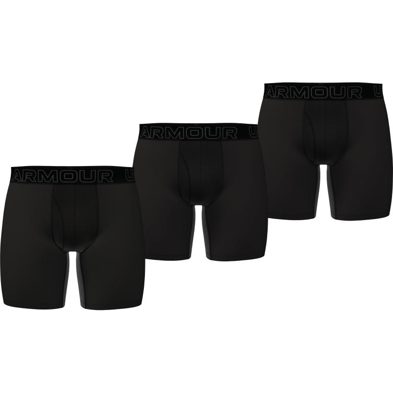 Under Armour Under Armour Ua Performance Tech - Solid 6" 3pk 1383878 Sykkelopplevelser AS 1