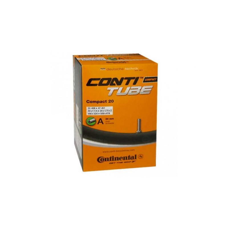 Continental Continental Sykkelslange Compact 20" X 1,3-1,9" CT01812110000 Sykkelopplevelser AS 1