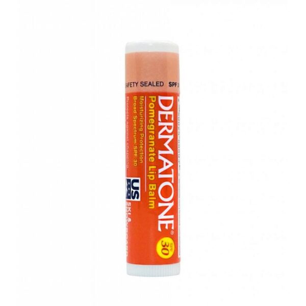 Dermatone Dermatone Lip Balm Pomegranate 0,15oz. m-display for 24 880001700 Sykkelopplevelser AS 1