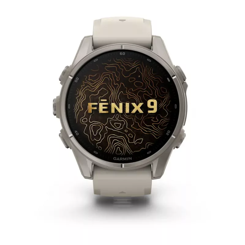GARMIN fenix® 9 – 43mm Titan med tåkegrå silikonrem LEVERING FRA 16.10 - Bilde 13