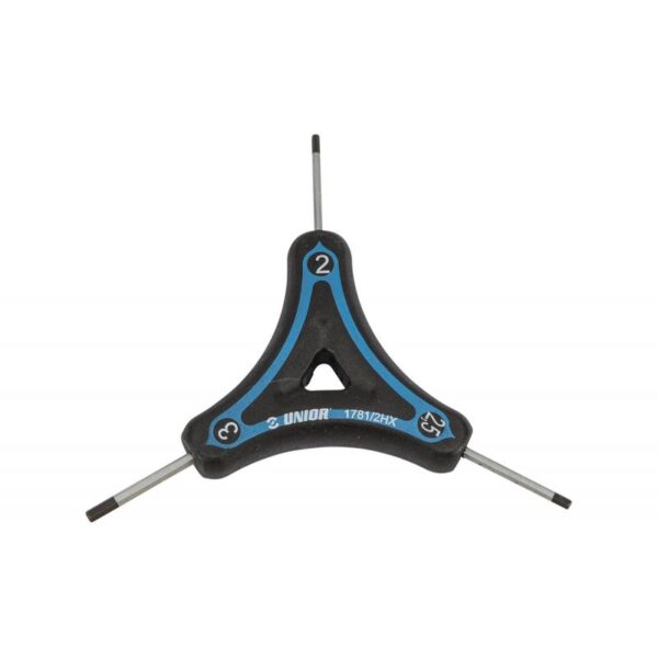 Ikke definert UNIOR 3-legged inbus hexagonal 2, 2,5, 3 mm