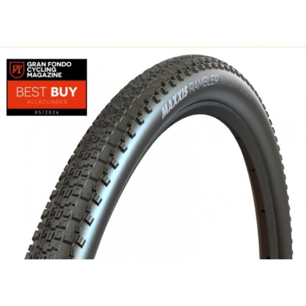 Maxxis Maxxis Rambler 28"Gravel HYPR-X TR Dekk 45-622, EXO, E25, 550g, 120TPI Sykkelopplevelser AS 1