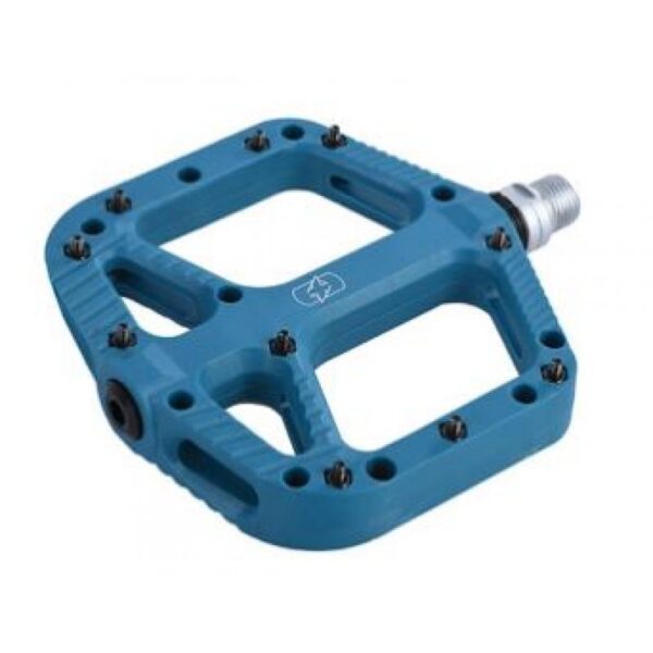 OXC OXFORD Loam 20 Flat Pedals blå nylon Sykkelopplevelser AS 1