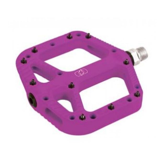 OXC OXFORD Loam 20 Flat Pedals lilla nylon Sykkelopplevelser AS 1